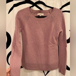 Loft Pink Sweater size Medium